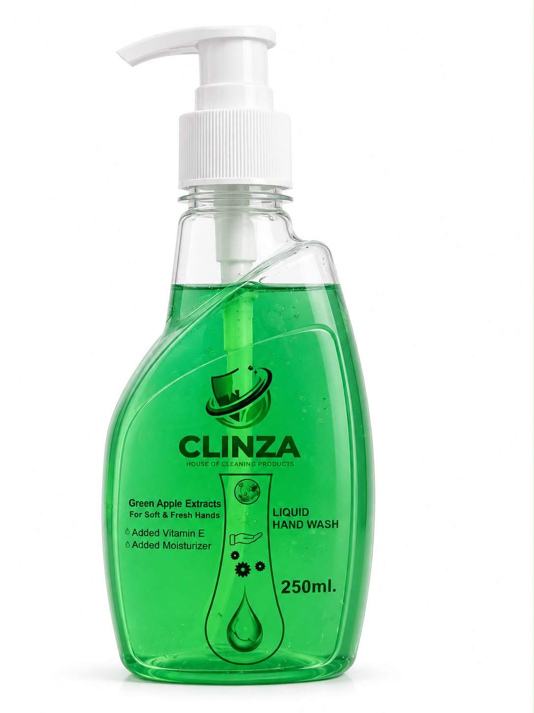 CLINZA GREEN APPLE EXTRACTS LIQUID HAND WASH