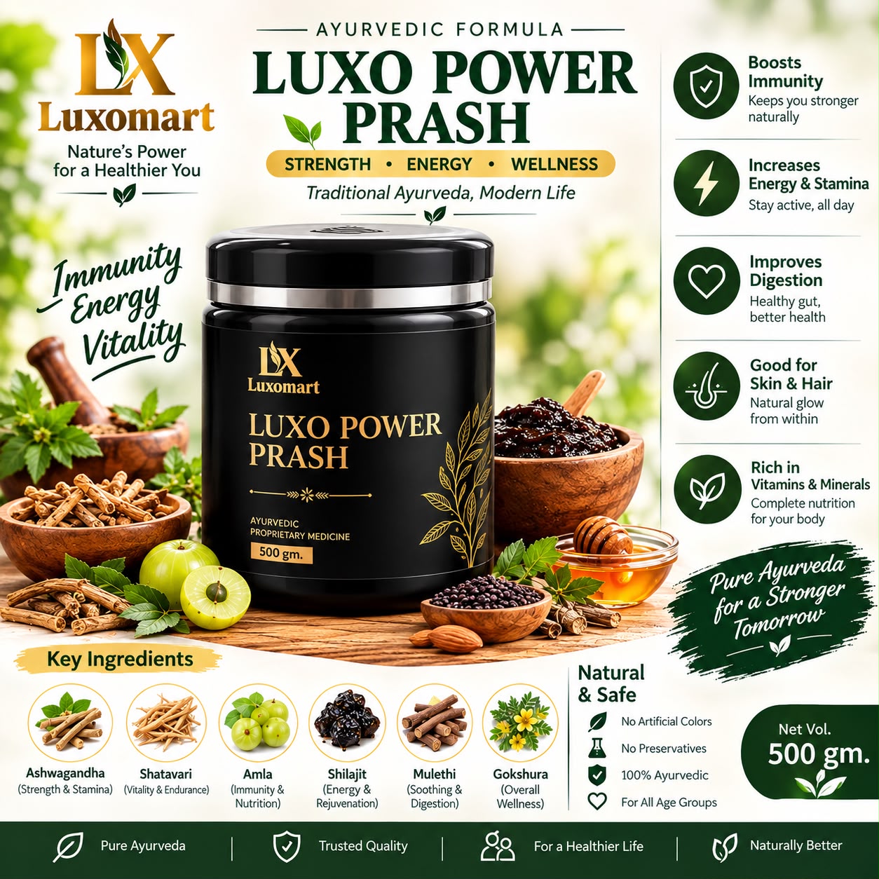 Luxo Power Prash
