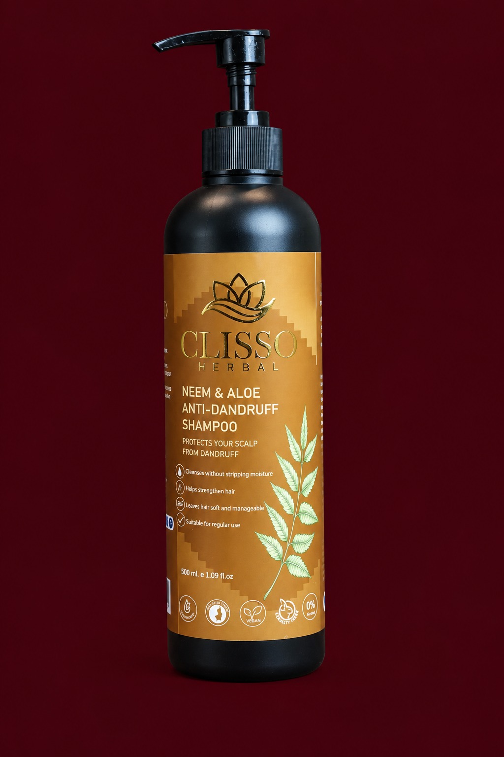 CLISSO HERBAL NEEM&ALOE ANTI-DANDRUF SHAMPOO