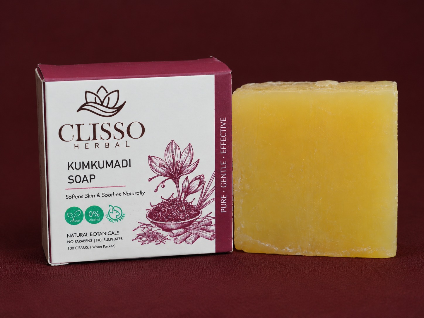 CLISSO HERBAL KUMKUMADI SOAP