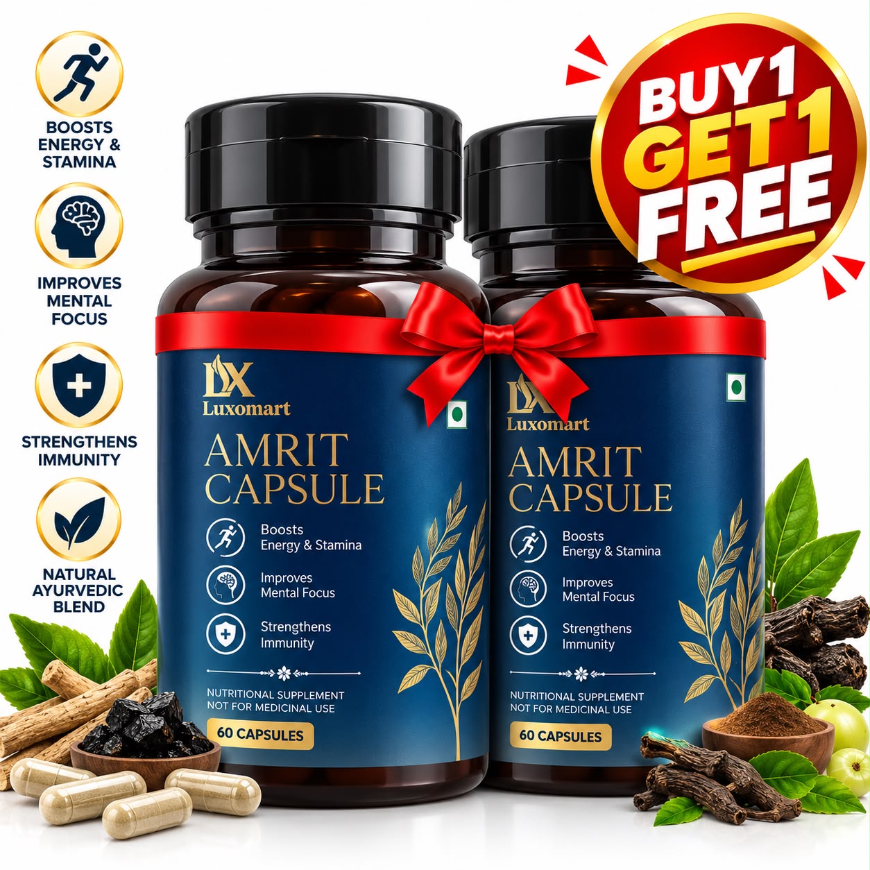 AMRIT CAPSULE BUY ONE GET ONE FREE